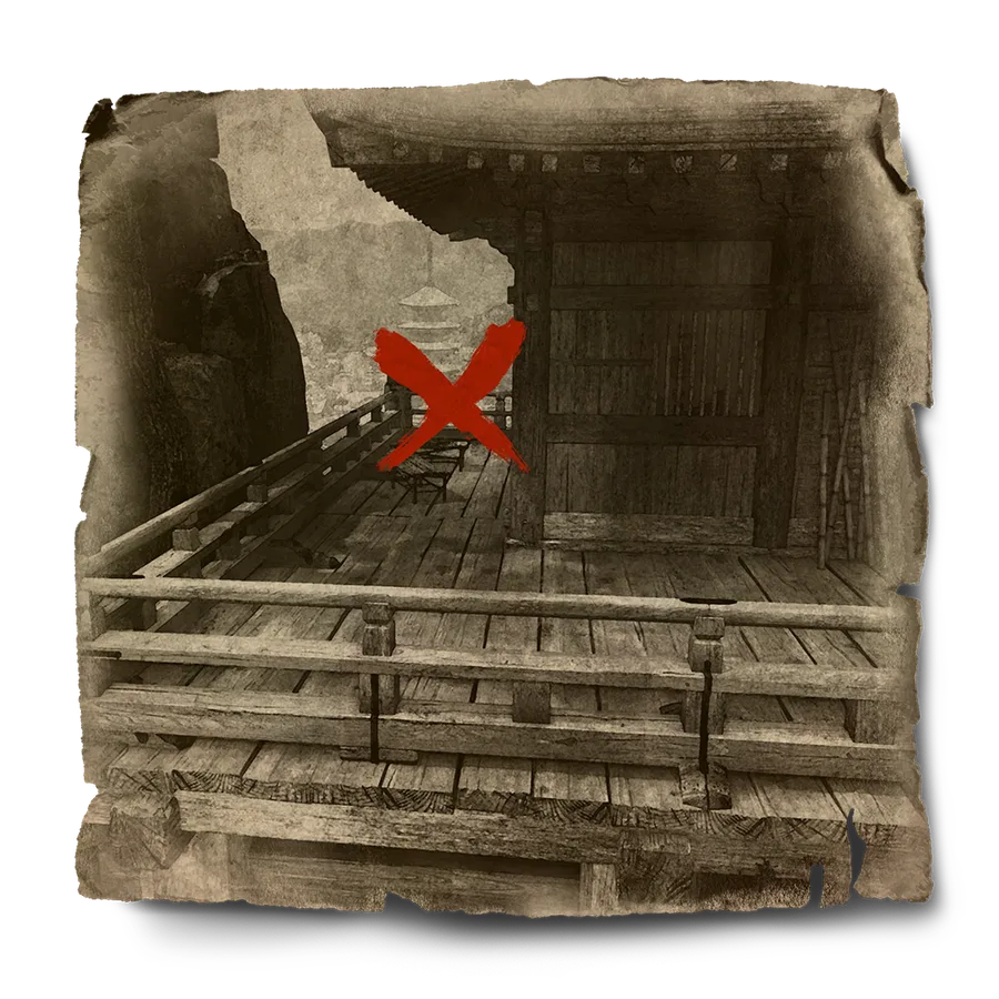 Old Drawing No. 4: the drawing with the red X