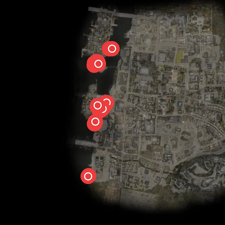 Where Hirehime appears on the map