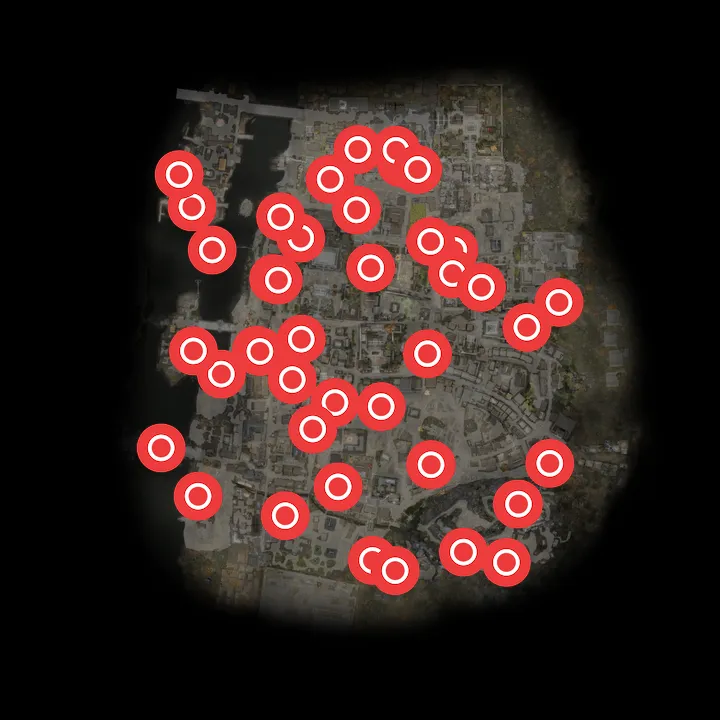 Where Hitotsume Sho appears on the map