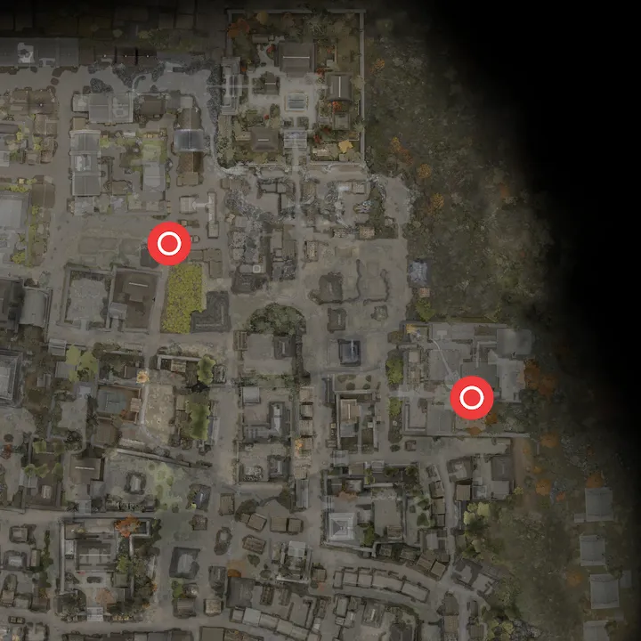 Where Byakue appears on the map