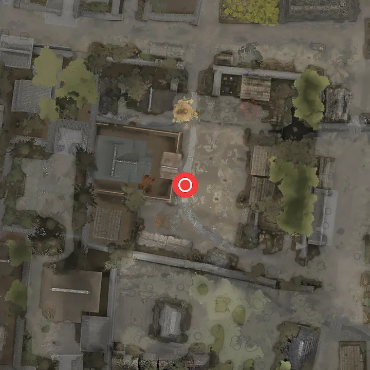 Where Rasho-gan appears on the map